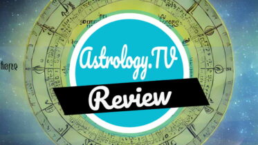 Featured image with text: "Astrology.TV Review".