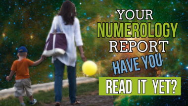 Image displays the question "Have you read your numerology report.?"