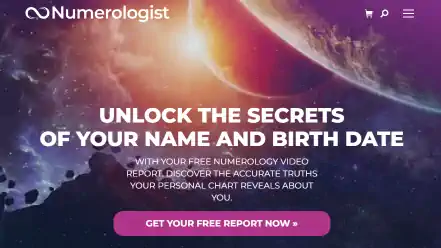 First image of our "Numerologist.com Review" introduces readers to the software's aims and what Numerology predictions online can do for people.