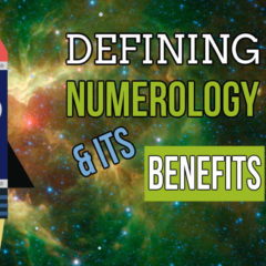 Featured image which says "Numerology definition".